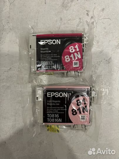 Epson картридж Т0813, Т0816