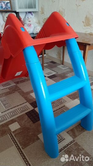 Детская горка пластиковая бу