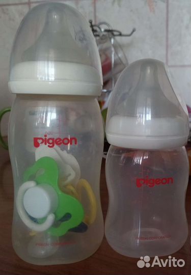 Бутылочки Pigeon набор