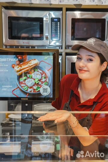 Кассир в кафе