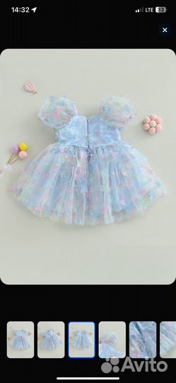 Платье для девочки 1 год