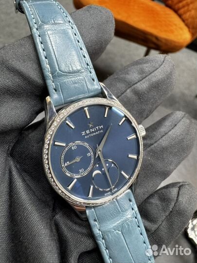 Zenith Elite Luna, женские часы оригинал