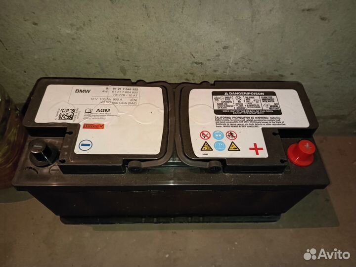 Bmw f10 аккумулятор