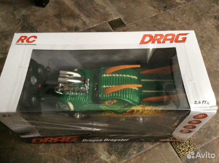 Машинка Mobicaro ру Дракон со звуковыми эффектами