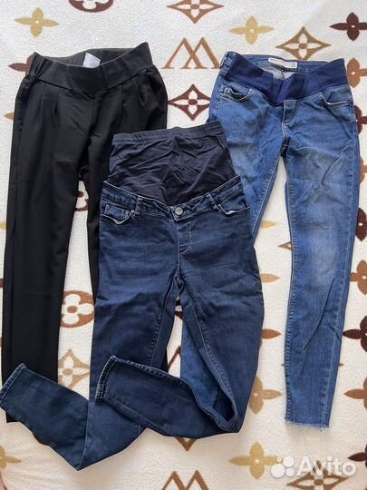 Большой пакет одежды для беременных XS (40-42)