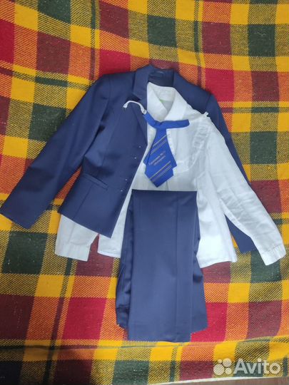 Школьная форма пиджак, брюки, блузка