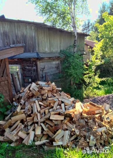 Дрова качественные от 1 куба любых пород древесины