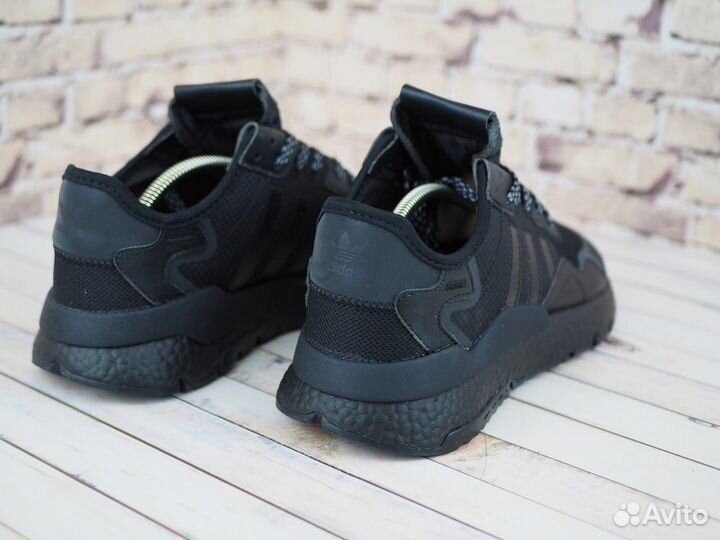 Кроссовки adidas Nite Jogger черные 41 45