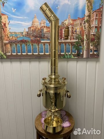 Самовар угольный на дровах