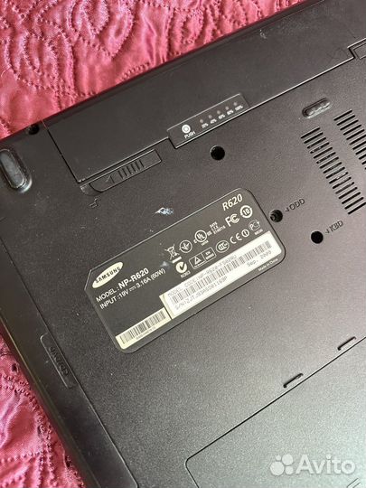 Ноутбук Samsung на запчасти