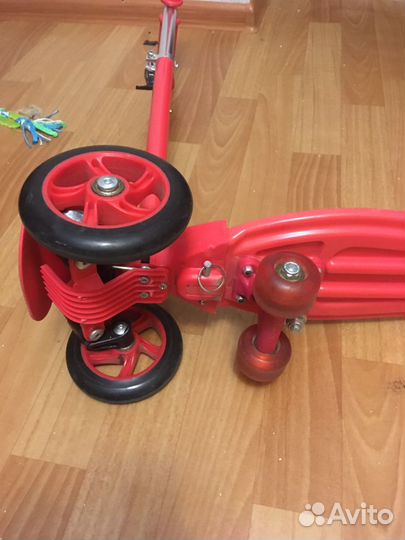 2 в 1 самокат скейт