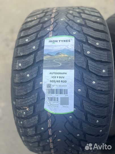 Ikon Tyres Autograph Ice 9 SUV 305/40 R20 и 275/45 R20 112T