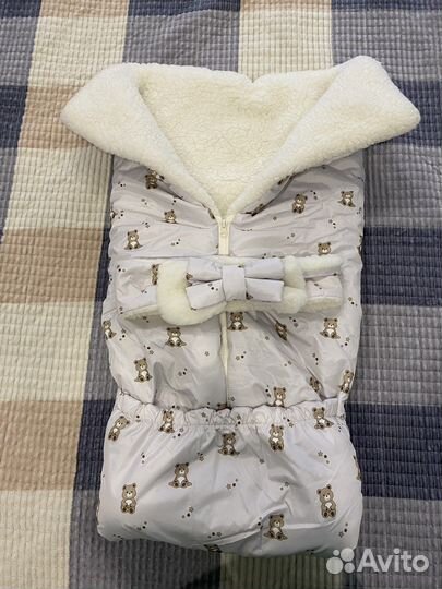 Конверт на выписку зимний