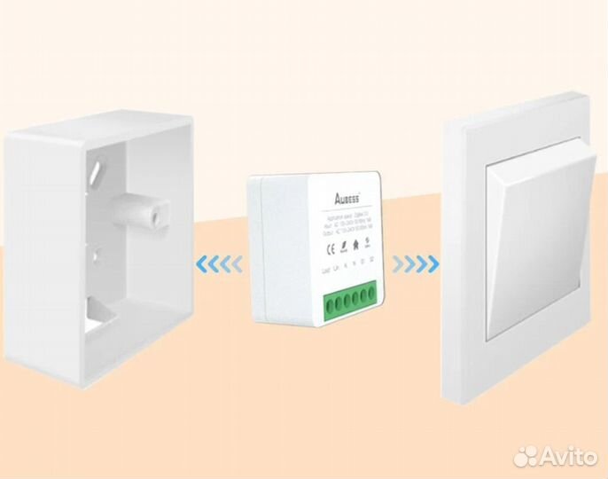 Wifi реле Tuya умный дом. Управляется Алисой