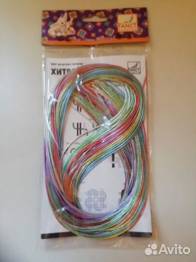 Нити для плетения Металлик разных расцветок