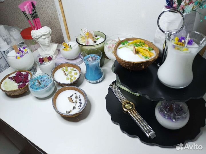 Ароматические свечи ручной работы