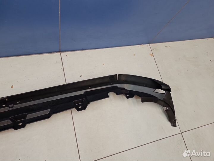 Спойлер переднего бампера Jeep Compass MX 2017