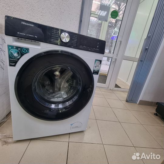 Стиральная машина узкая Hisense WF3S7021BW