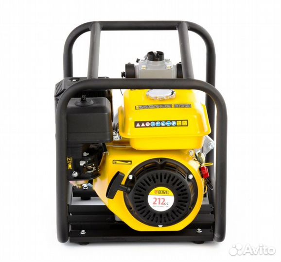 Мотопомпа бензиновая высоконапорная PX-50H Denzel