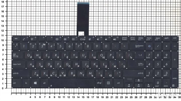 Клавиатура Asus S551LB