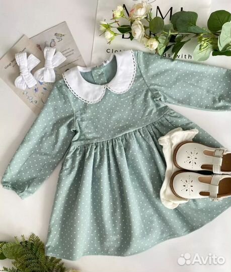 Платье для девочки 80