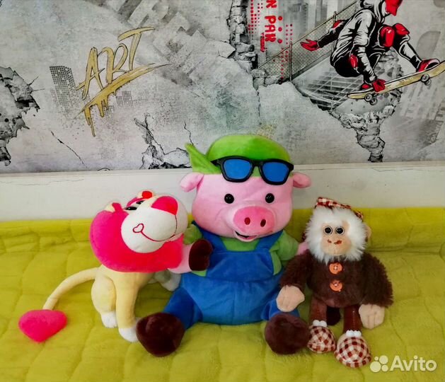 Игрушки мягкие