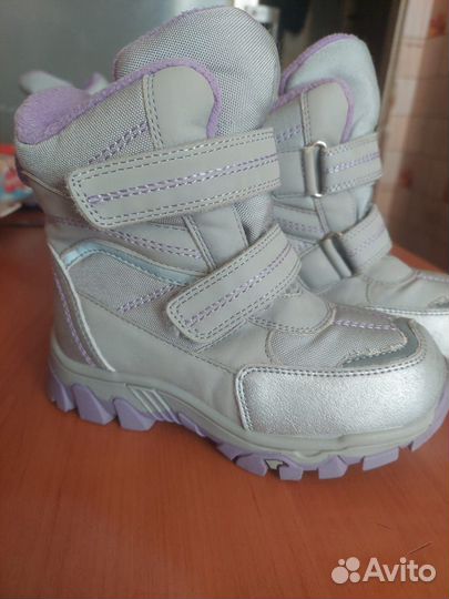Ботинки зимние для девочки 27,28