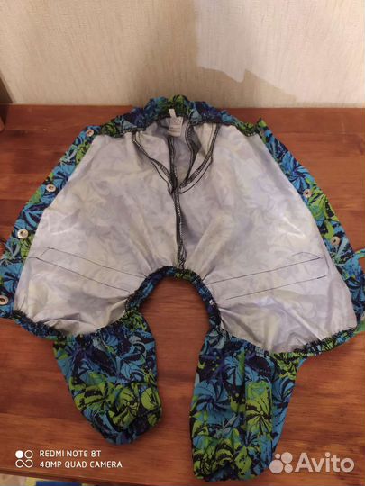Комбинезон-дождевик новый для животного на девочку