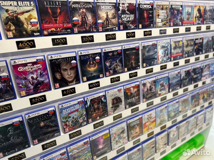 Игровые диски на PS5 PS4 Xbox 360 PS3