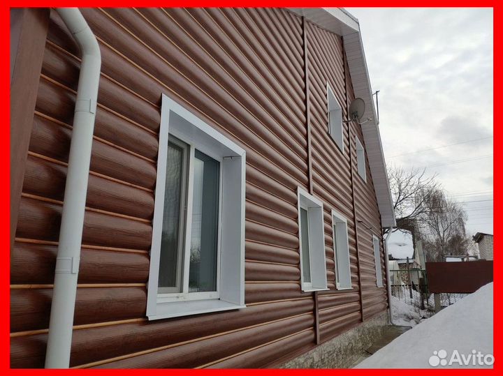 Металлический сайдинг с тиснением