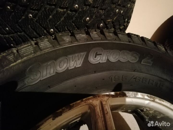 Колеса в сборе r15 зимние 195/65R15 4*114.3