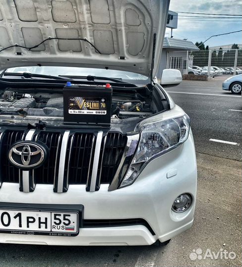 Аккумуляторы на Toyota Land Cruiser Prado 150