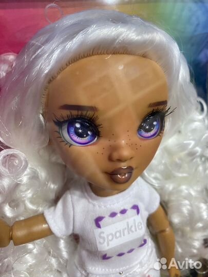 Кукла Rainbow high Color & Create фиолетовые глаза