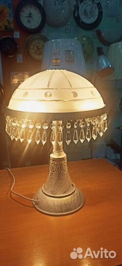 Лампы Настольные Ретро, Прованс, Классика, Птичкой