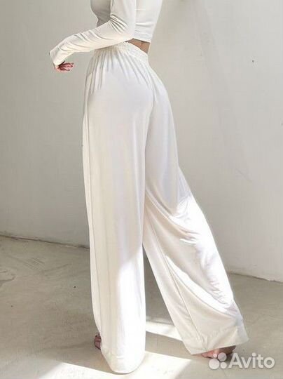 Штаны белые женские