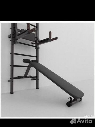 Шведская стенка с турником бу