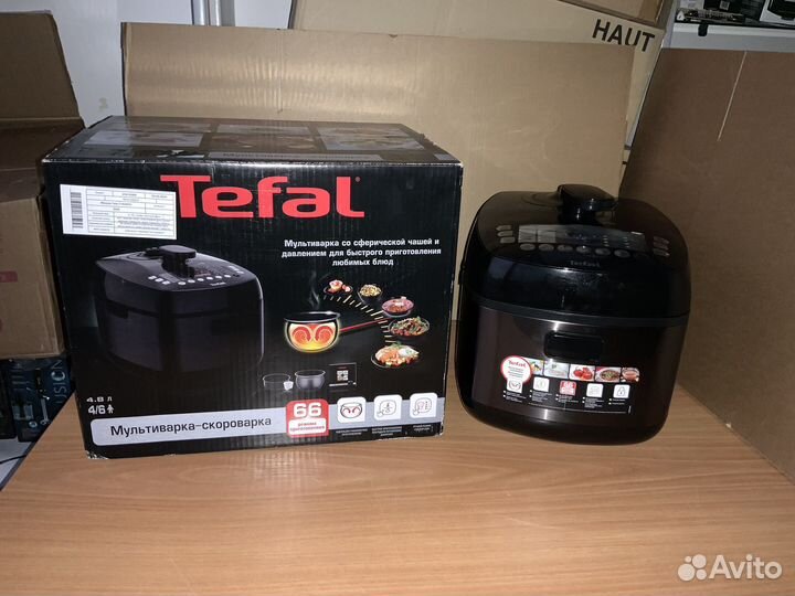 Мультиварка скороварка Tefal