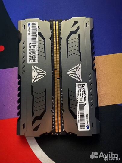 Озу ddr4 3600mhz 16gb