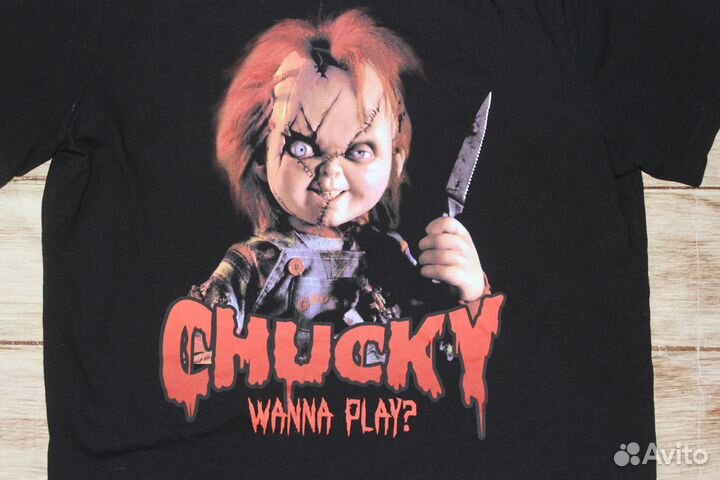 Футболка мерч фильма ужасов Chucky(Чаки)