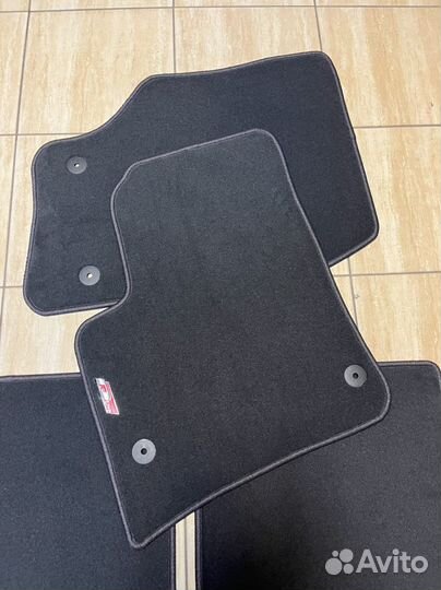 Автоковрики для Фольксваген Туарег 1. Велюровые