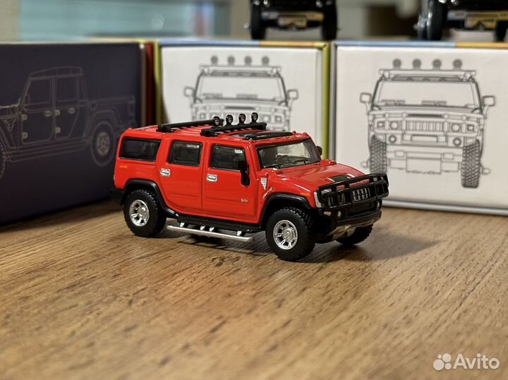 1:64 Модели Hummer H2 и Jeep Gladiator Rubicon