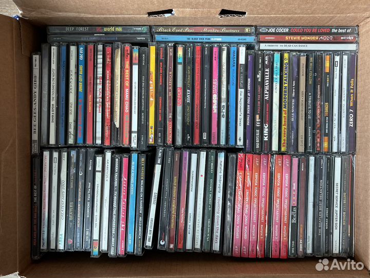 CD диски музыкальные рок и поп