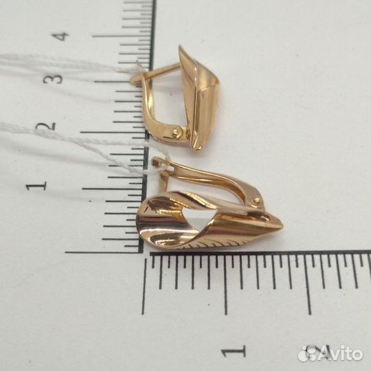 Золотые серьги