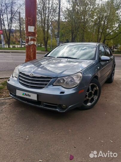 Chrysler Sebring 2.7 AT, 2007, битый, 186 000 км