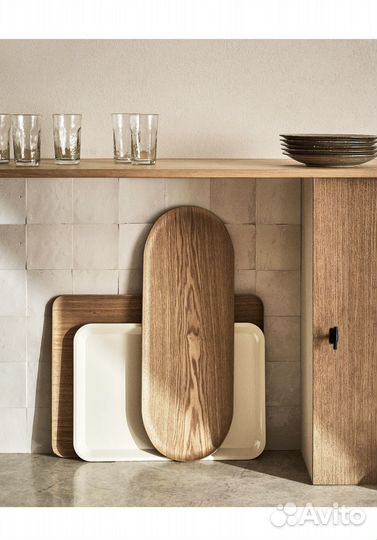 Поднос из дерева Zara Home