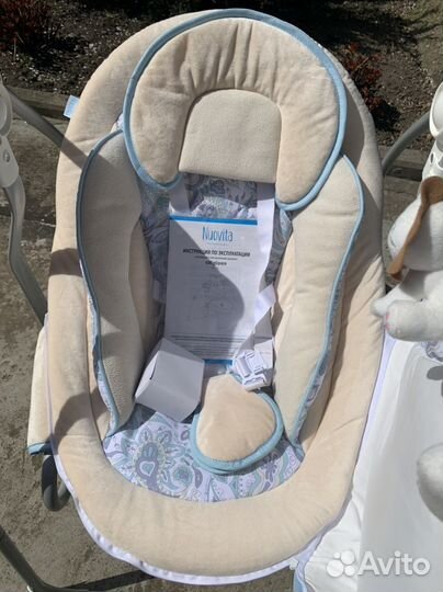 Шезлонг-качеля