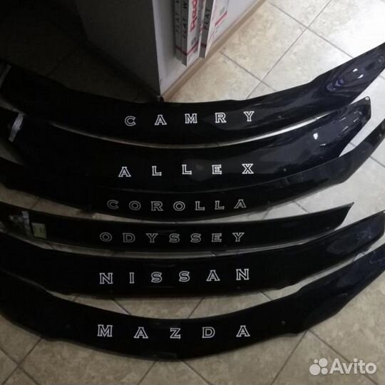 Дефлекторы окон и капота