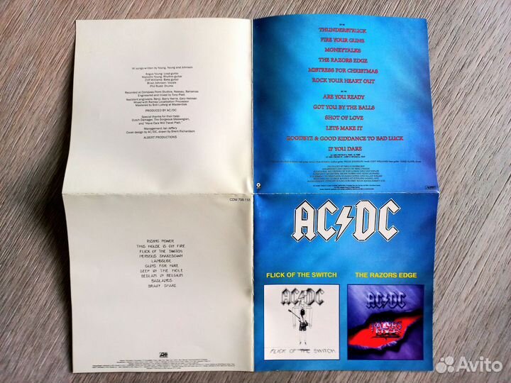 AC/DC (13 студийных студийных альбомов на CD)