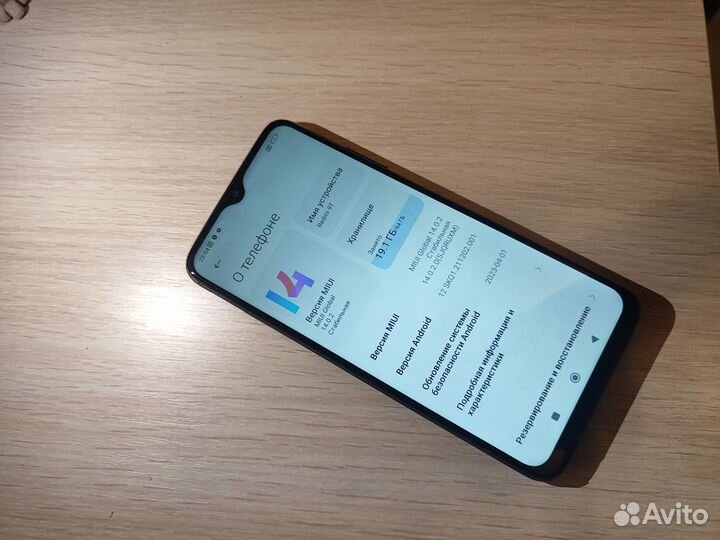 Телефон Xiaomi redmi 9t