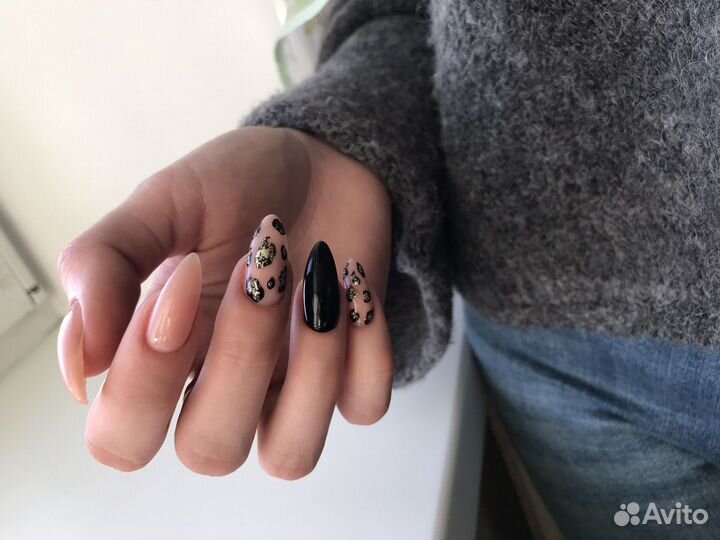 Покрытие гель-лак и наращивание ногтей